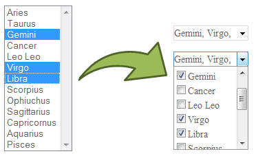 jQuery Dropdown Check List