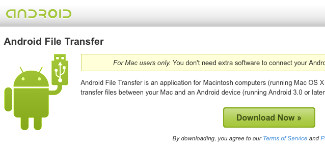 Android File Transfer Mac Os X Free Download